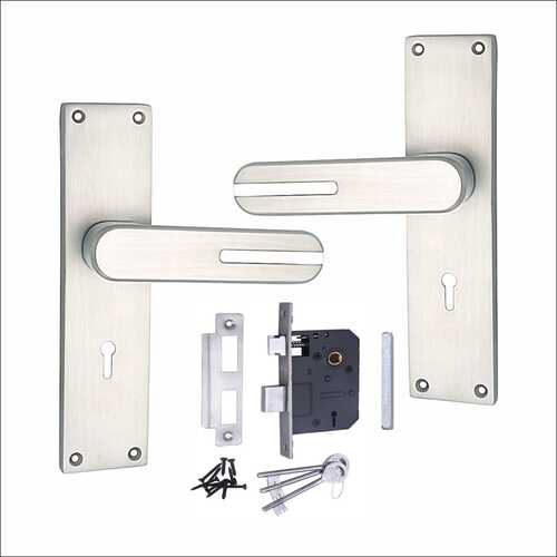 Zinc Mortice Handle Cp Satin Finish 8 Inches O 48 Ky Weight: 1.5 Appox. Kilograms (Kg)