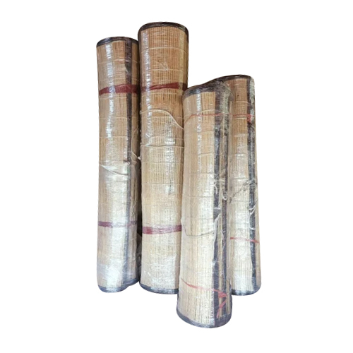 Plain Bamboo Chick Roll - Foldable, Bamboo Material | Modern Plain Design, High Durability For Patio And Porch Applications