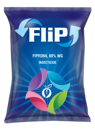 Flip Insecticide - Fipronil 80% Wg | Broad Spectrum, Water Dispersible Granules For Chewing And Sucking Insects, Easy Handling