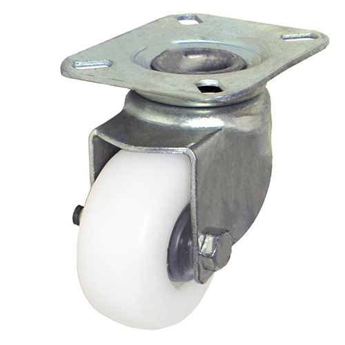 White 75 Mm Caster Wheel