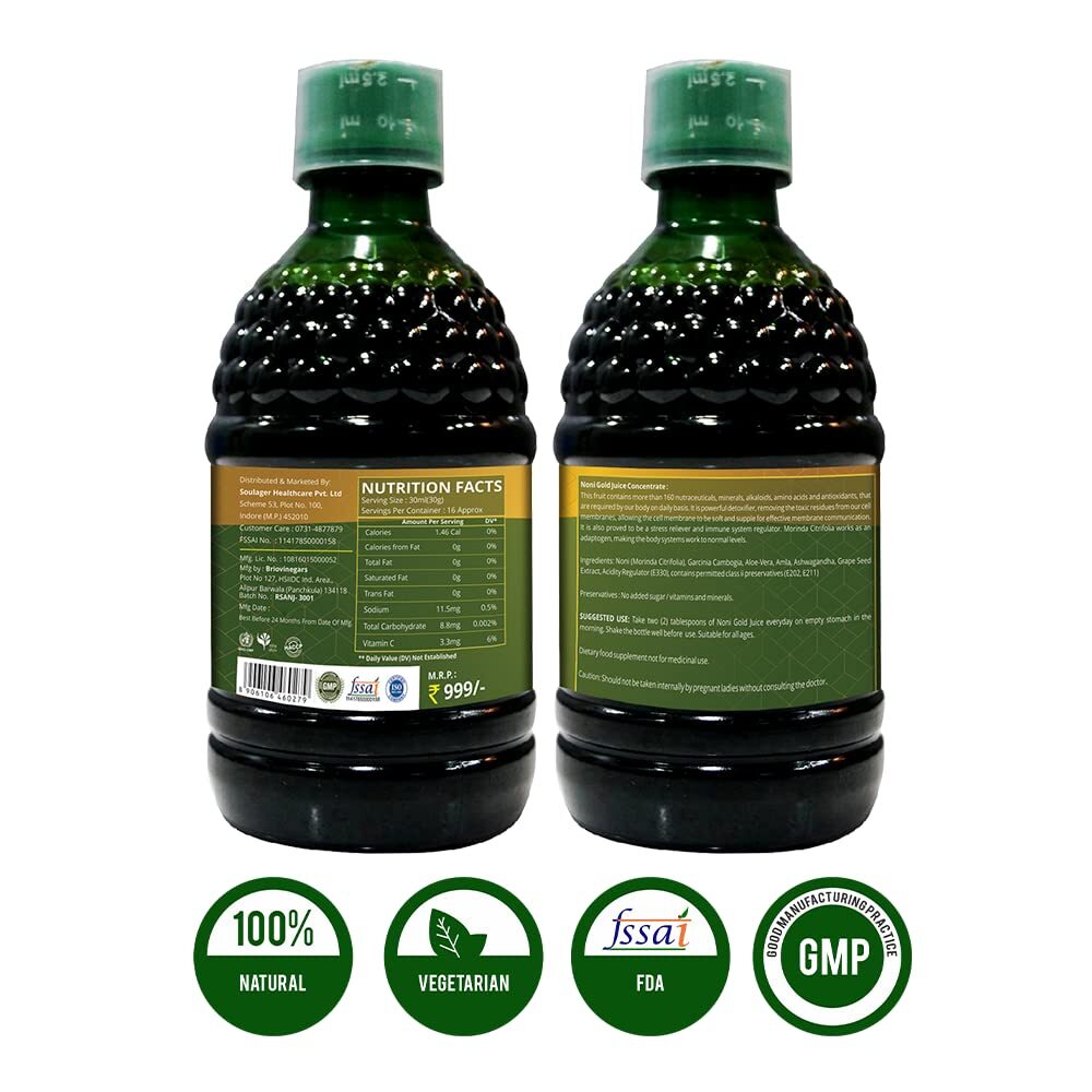 Noni Gold Juice 400ml Dosage Form: Liquid