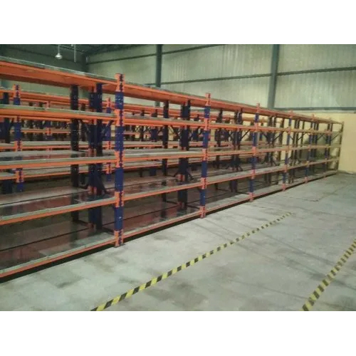 माइल्ड स्टील लॉन्ग स्पैन रैक एप्लीकेशन: स्टोरेज के लिए