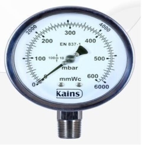 इनबिल्ट कैप्सूल डायाफ्राम प्रेशर गेज