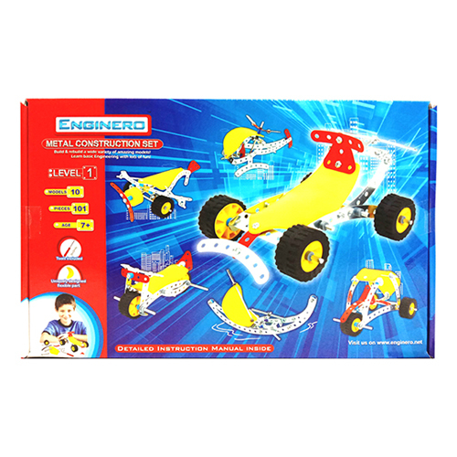 Enginero Metal Construction Set Level I Age Group: 7 Year Plus
