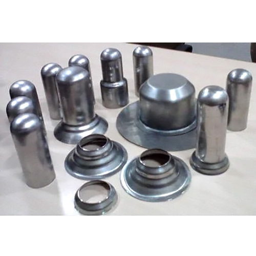 Stainless Steel Deep Draw Components - Round Shape, Different Sizes Available | Polished Surface Treatment, Industrial Usage, Specification Pattern Type Other