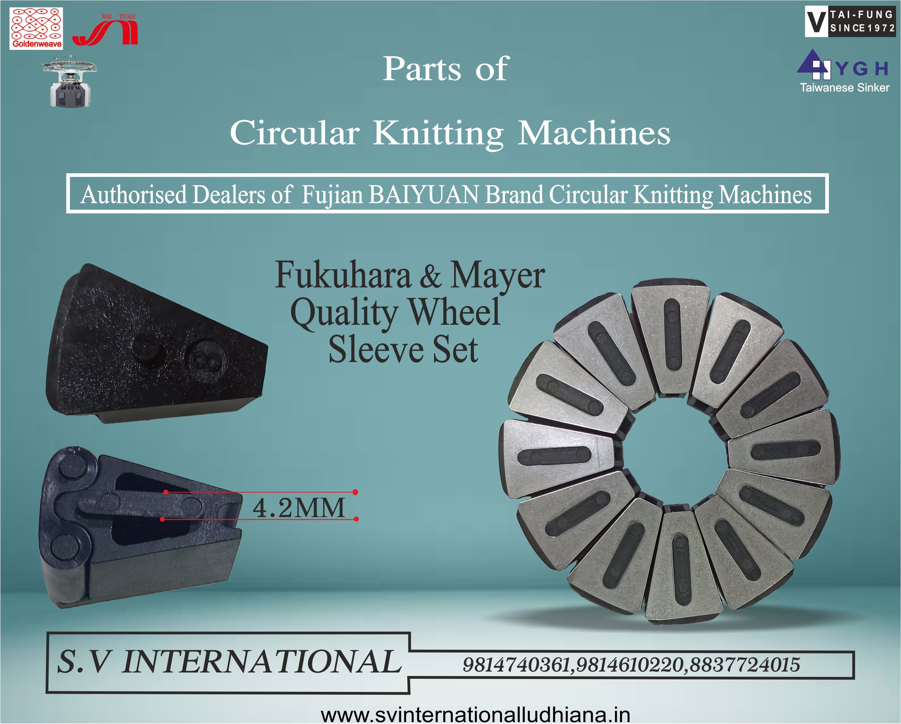 Fukuhara And Mayer Quality Wheel Sleeve Set
