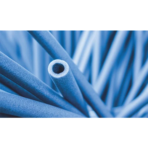Epe Foam Tubes - 10-100 Mm Diameter, 1-2 Meters Length | Blue Color, Open-ended Design, -40°c To 80°c Temperature Resistance, Density 15-30 Kg/m3