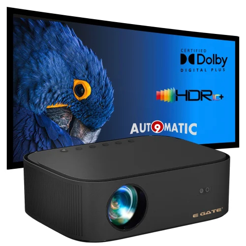 Egate O9 Automatic 4K Projector Brightness: 9600 Lumens