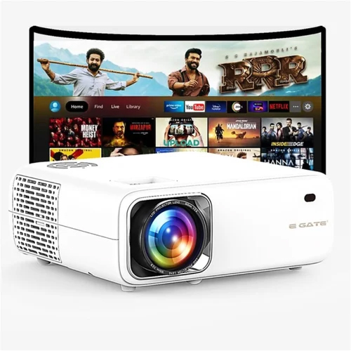 L9 Pro Android Projector - 240 Inch Display, 8400 Lumens Brightness, 50 Watt Power | Portable Design, 1080p Full Hd Resolution, Versatile Computing Capabilities