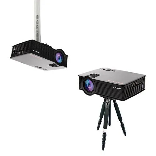 I9 Pro Lcd Video Projector Brightness: 2400 Lumens