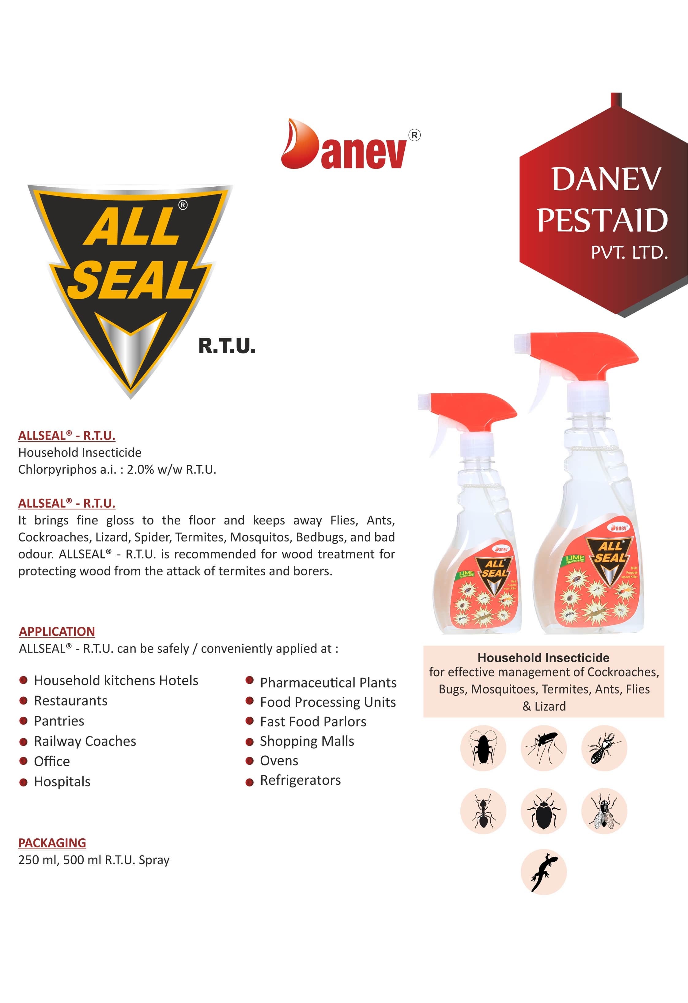 Hit Spray Red R.t.u