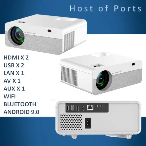 K9 Pro-max Classroom Projector Brightness: 6600 Lumens
