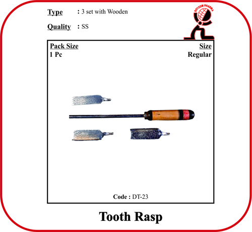 उपयोग करने में आरामदायक और अच्छी क्वालिटी का टूथ रास्प