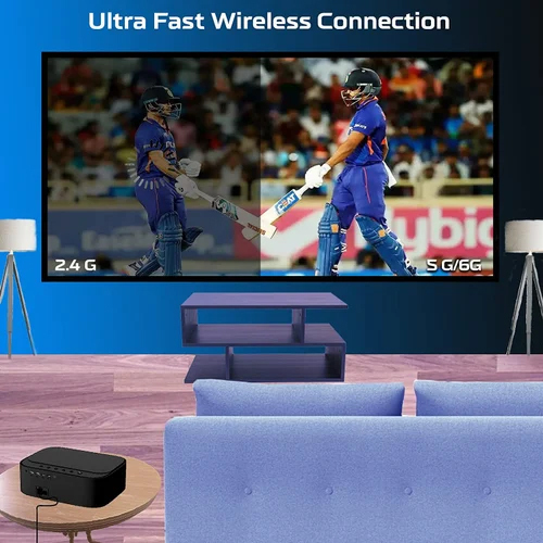 Egate O9 Pro Digimatic Smart Projector Brightness: 9600 Lumens