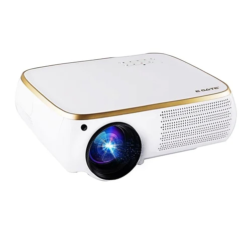 Egate L9 Pro Max Android Projector - 7500 Lumens Brightness, 240 Inch Projection Size , 1920x1080 Resolution, 5000:1 Contrast Ratio, Portable Design