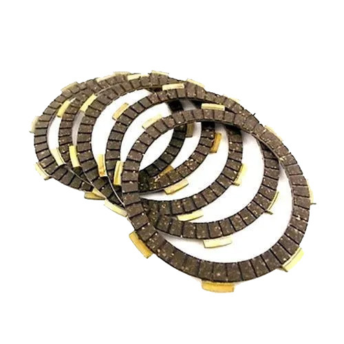 Tvs Pep Clutch Plate - Cast Iron & High-Carbon Steel, Round Diameter 1.5-3 Mm | Designed for 2-Wheeler Vehicle Types, High Compressive Strength