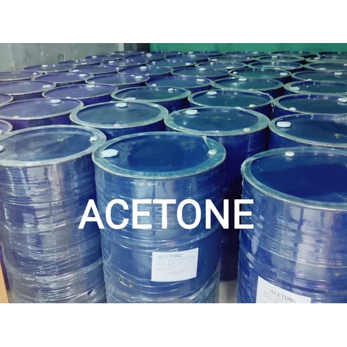 Acetone Semi Intact - Cas No 67-64-1, Industrial Grade Liquid | Purity 90-95%, Boiling Point 56.05â°c, Melting Point -95â°c, Miscible Solvent
