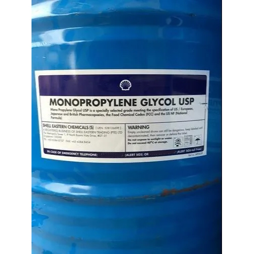 Propylene Glycol Usp Solution Grade: Industrial Grade