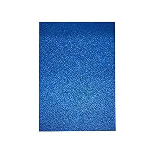 2mm Blue Polycarbonate Sheet - Customized Size, Rigid Hardness | Non-transparent Polycarbonate Material