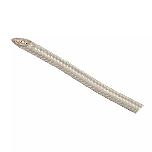 Electric Fire Resistant Mica Glass Fiber Wire - Color: White