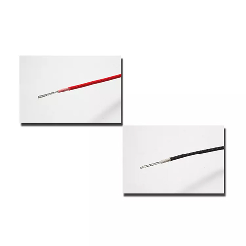 Red Fiber Glass Braided Silicone Rubber Wire - Frequency (mhz): 50 ...