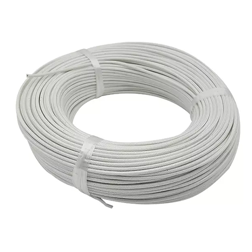 Red Fiber Glass Braided Silicone Rubber Wire - Frequency (mhz): 50 ...