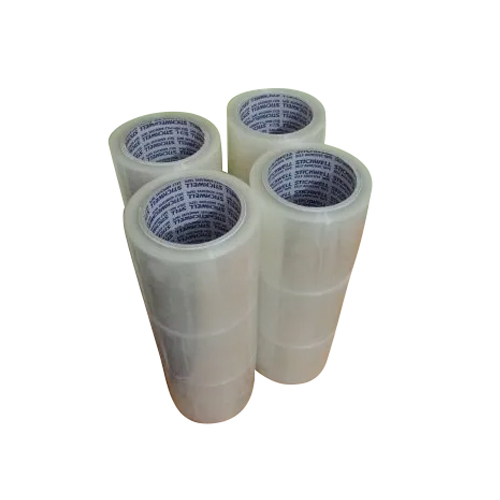 2 Inch Bopp Transparent Tape - Length 90mtr, Single-sided Hot Melt Adhesive, 40 Micron Thickness | Box Of 72 Pieces