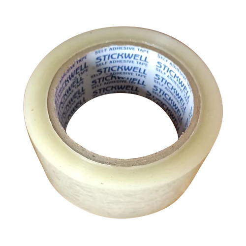 3 Inch Bopp Transparent Tape - Single Side Hot Melt Adhesive, Lengths 65/45/50/65/90/100/120/150 Mtr | 48 Pieces Box, Durable Bopp Material