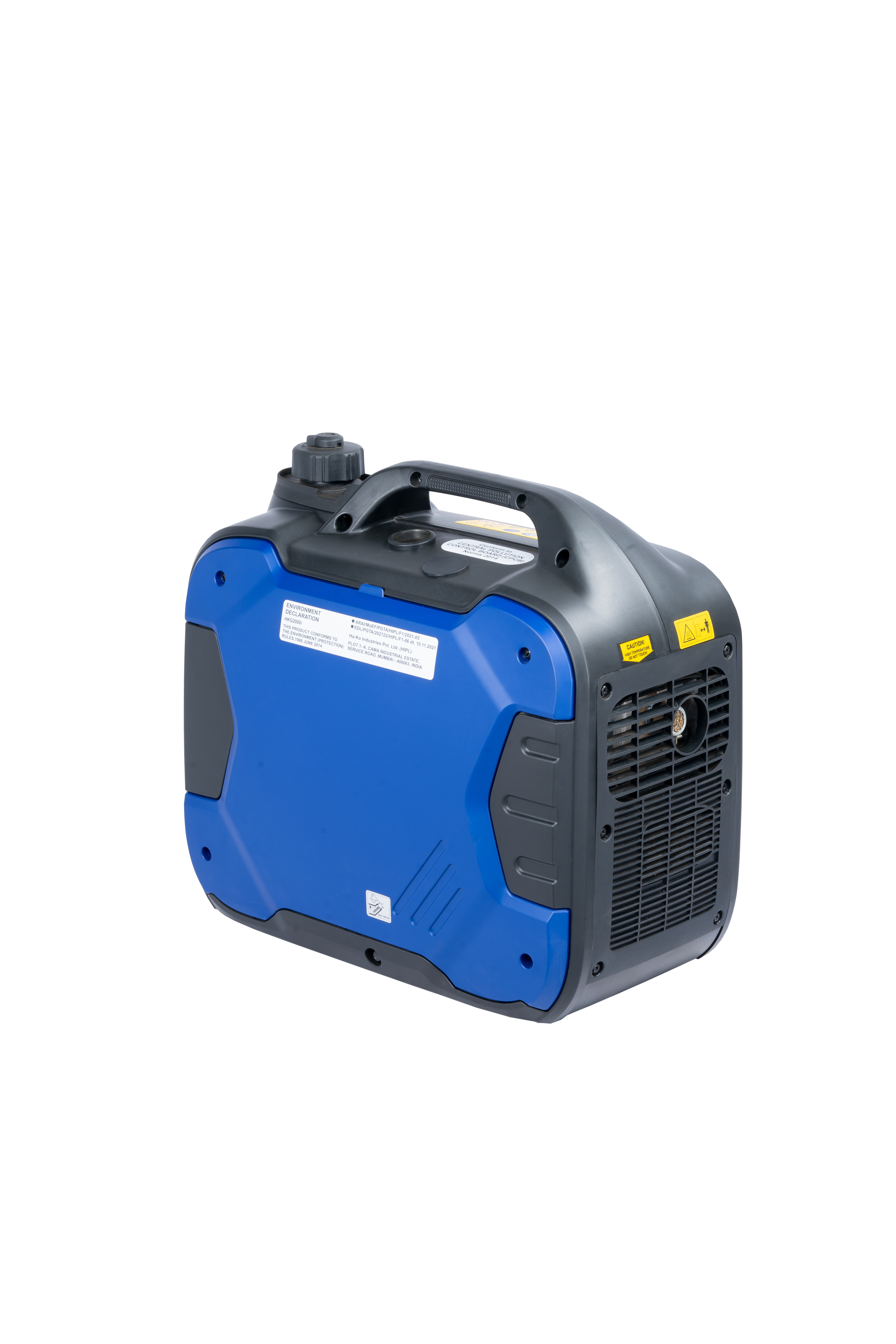 Hkg2000i Silent Inverter Generator Cpcb Approved - Color: Blue