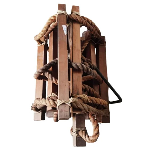 High Quality Wood And Pp Rope Ladder