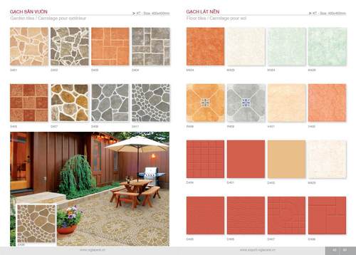 फ्लोरिंग और गार्डन टाइल