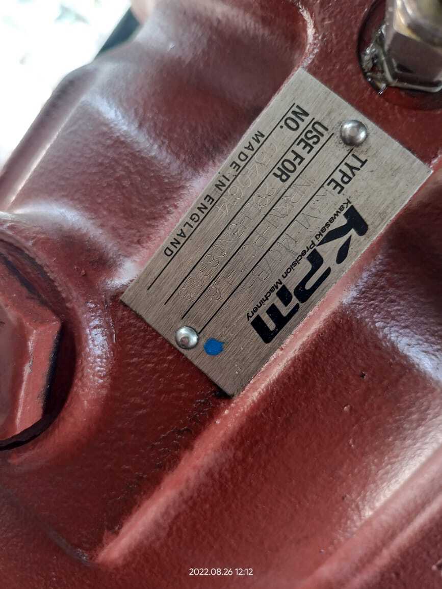 Terex Excavator Pump Repair