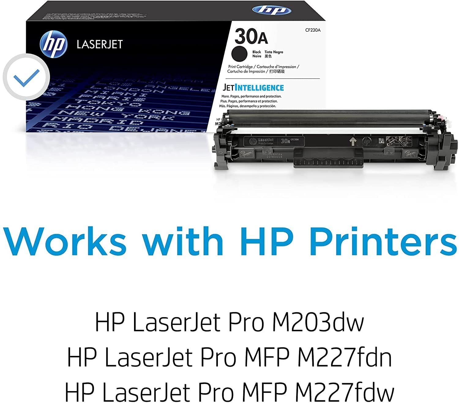Hp 30a Black Original Laserjet Toner Cartridge