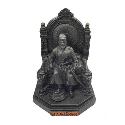 6 इंच छत्रपति शिवाजी महाराज की मूर्ति