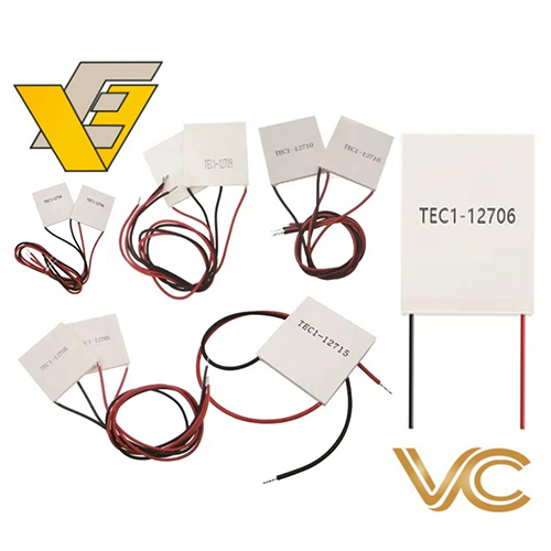 Tec1-12715 40x40 12v 15a 60w थर्मोइलेक्ट्रिक पेल्टियर कूलर रेफ्रिजरेशन प्लेट मॉड्यूल उपयोग: औद्योगिक