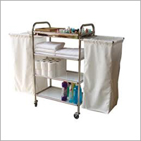 Hospital Trolleys - High Strength Stainless Steel, Compact Design | Anti-Corrosive, Spacious, Light Weight, Smooth Mobility, Greater Longevity