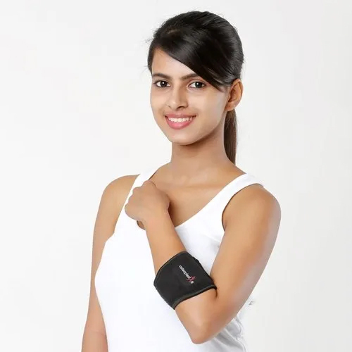 टेनिस एल्बो सपोर्ट का उपयोग करने के लिए सुरक्षित