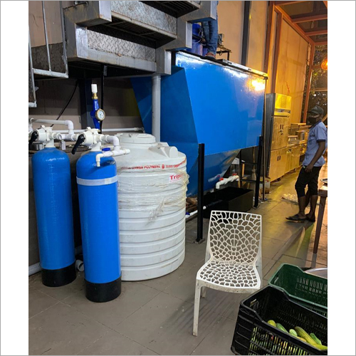 ब्लू एफ्लुएंट ट्रीटमेंट प्लांट