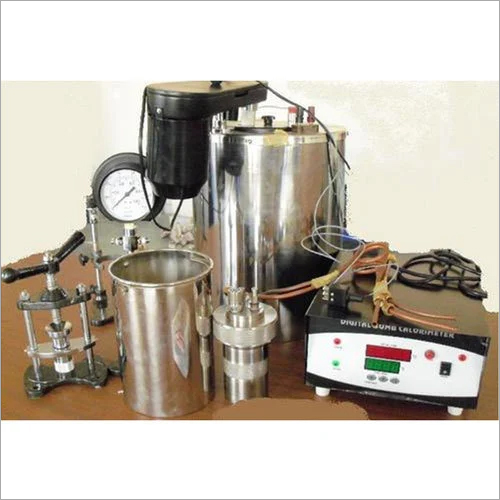 Mild Steel Bomb Calorimeter Apparatus