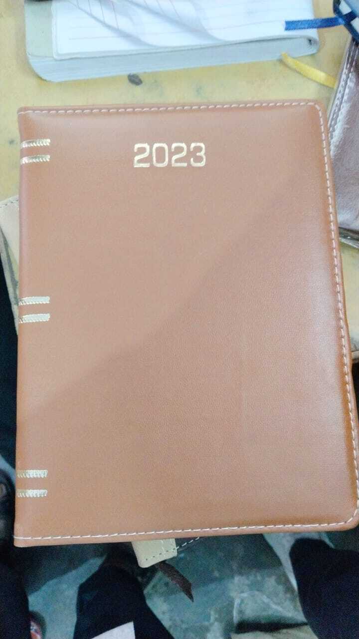 Corporate Diaries - Leatherette, 145 X 215 Mm, Brown | Perfect Binding, Four-year Calendar, Durable, Elegant, Organized, Professional