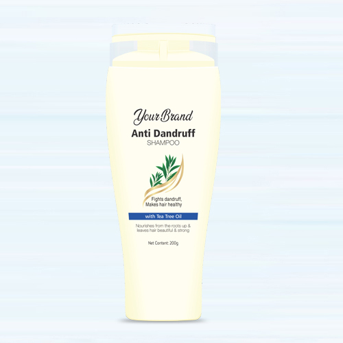 200g Anti Dandruff Shampoo - Gel Form, White Color | Herbal Fragrance, Suitable For All Hair Types, 36 Months Shelf Life