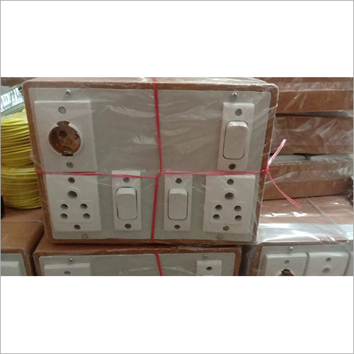 Pvc 6 वे स्विच बोर्ड
