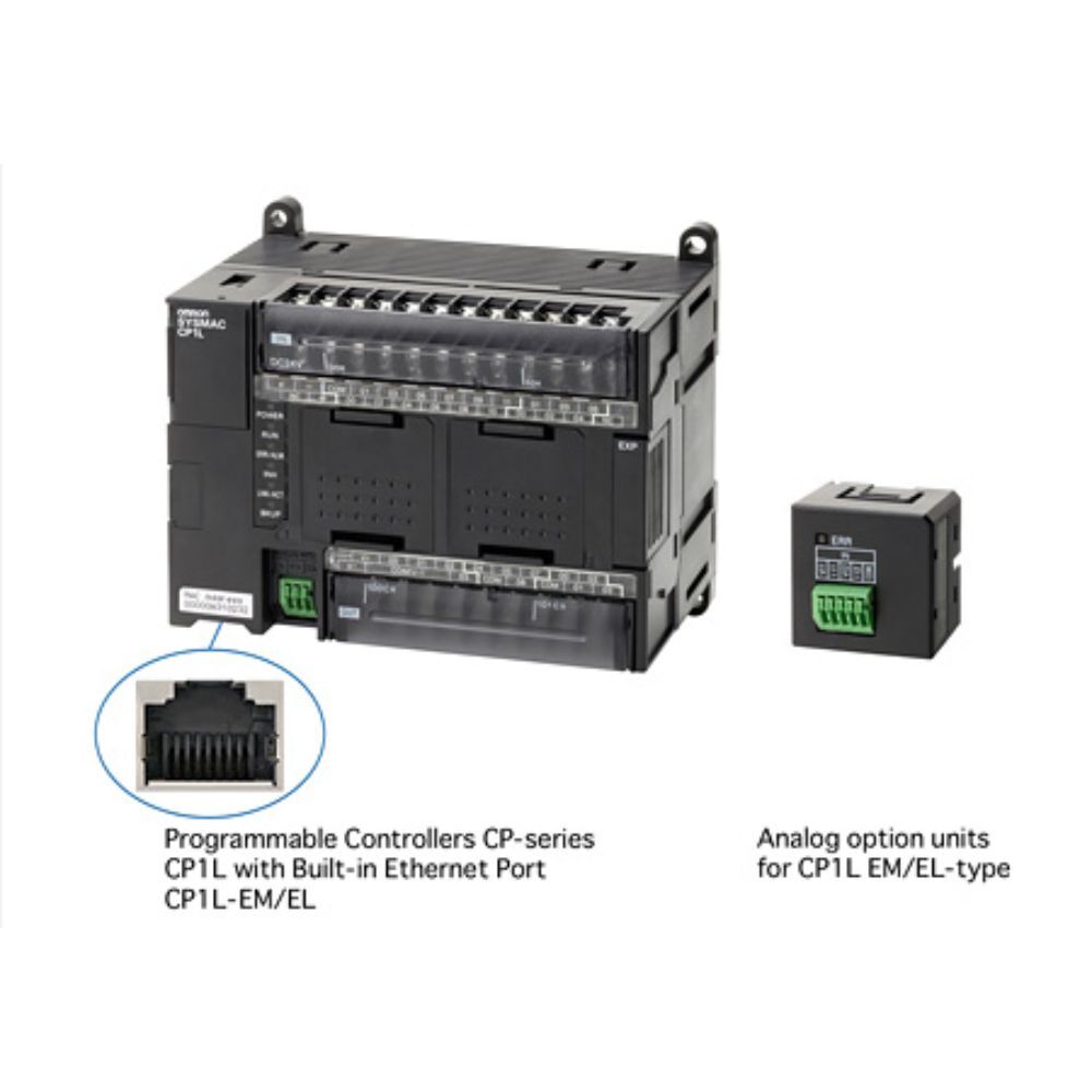 Cp1l-omron Plc - Metal, 240 Volt | Dual Ethernet Ports, High Precision Positioning Control, Fast Processing, Usb Integration, Lcd Display