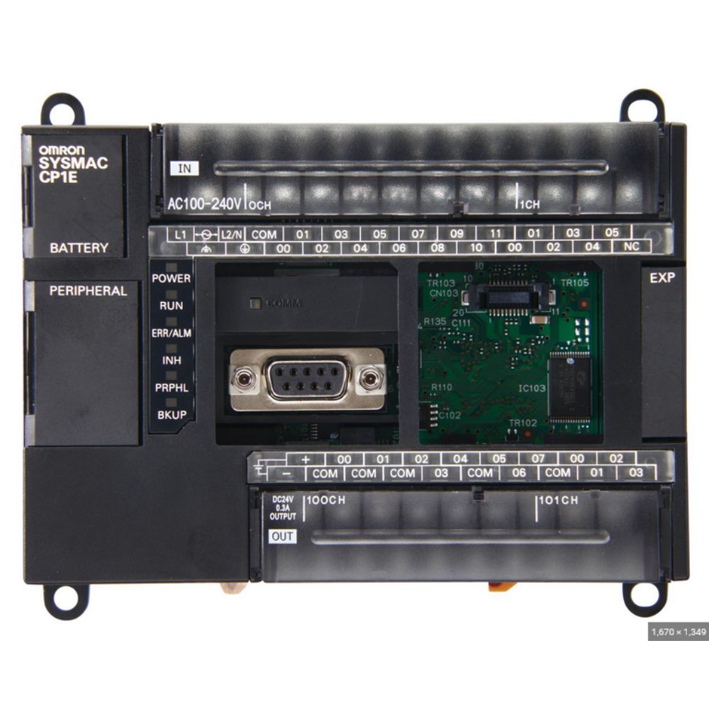 Metal Cp1e-omron Plc