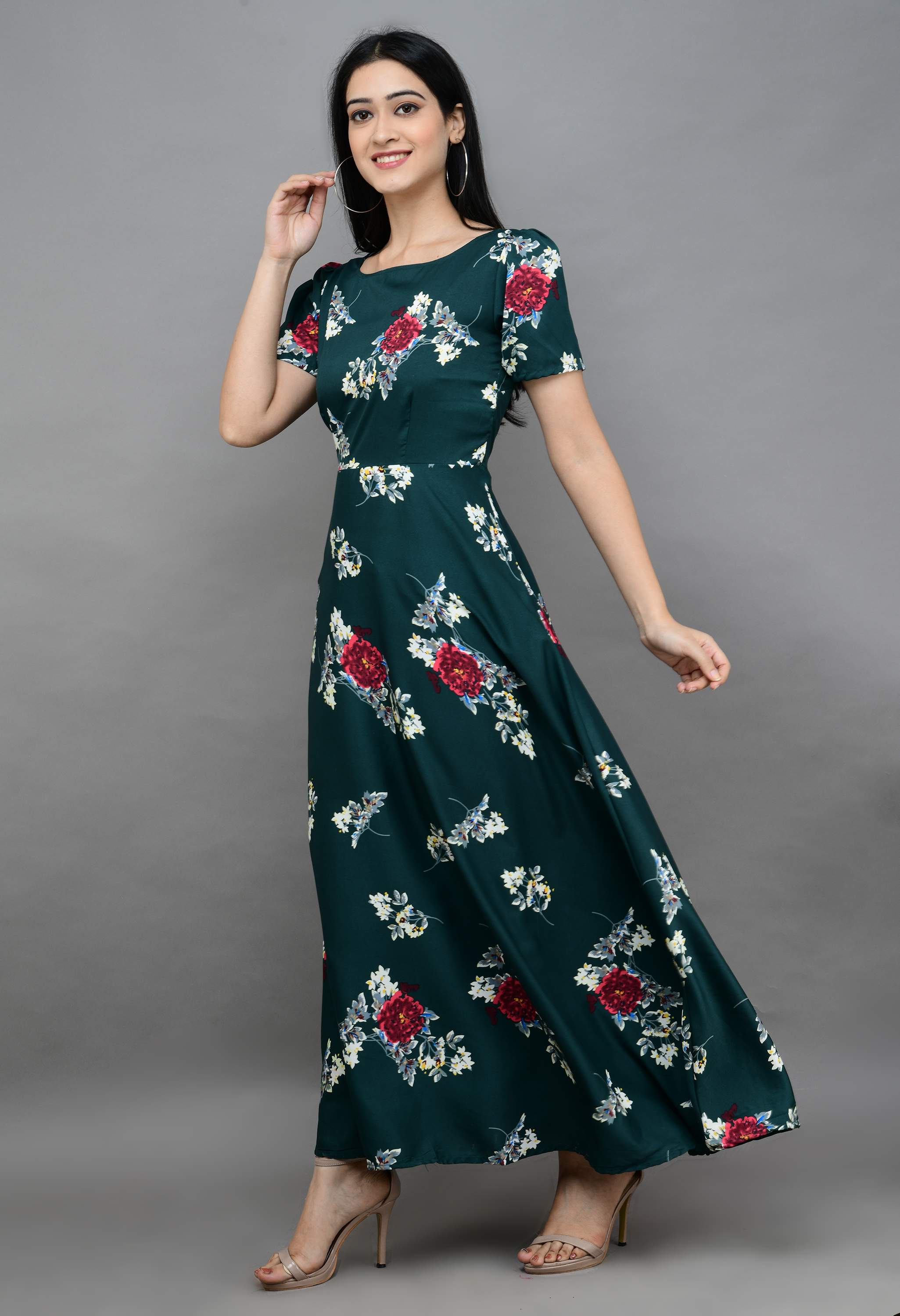 Ic-10921 Oceanista Crepe Dress