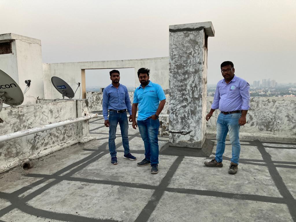 External Wall Waterproofing Service - Polymer-based Material, Variable Coverage Area, Drying Time 24 Hours | Spray Application, 1 Year Warranty, Enhanced Durability
