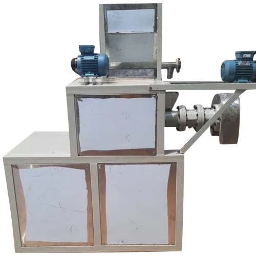 कॉर्न पफ एक्सट्रूडर मशीन क्षमता: 100-110 किलोग्राम/घंटा