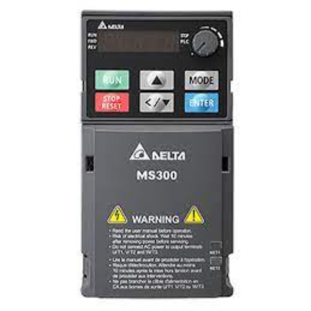 Delta Ms300 Ac Drive - V/f Control Up To 1500 Hz, Multi-motor Control & Built-in Plc | Safe Torque Off, Ip65 Protection, High-speed Operation