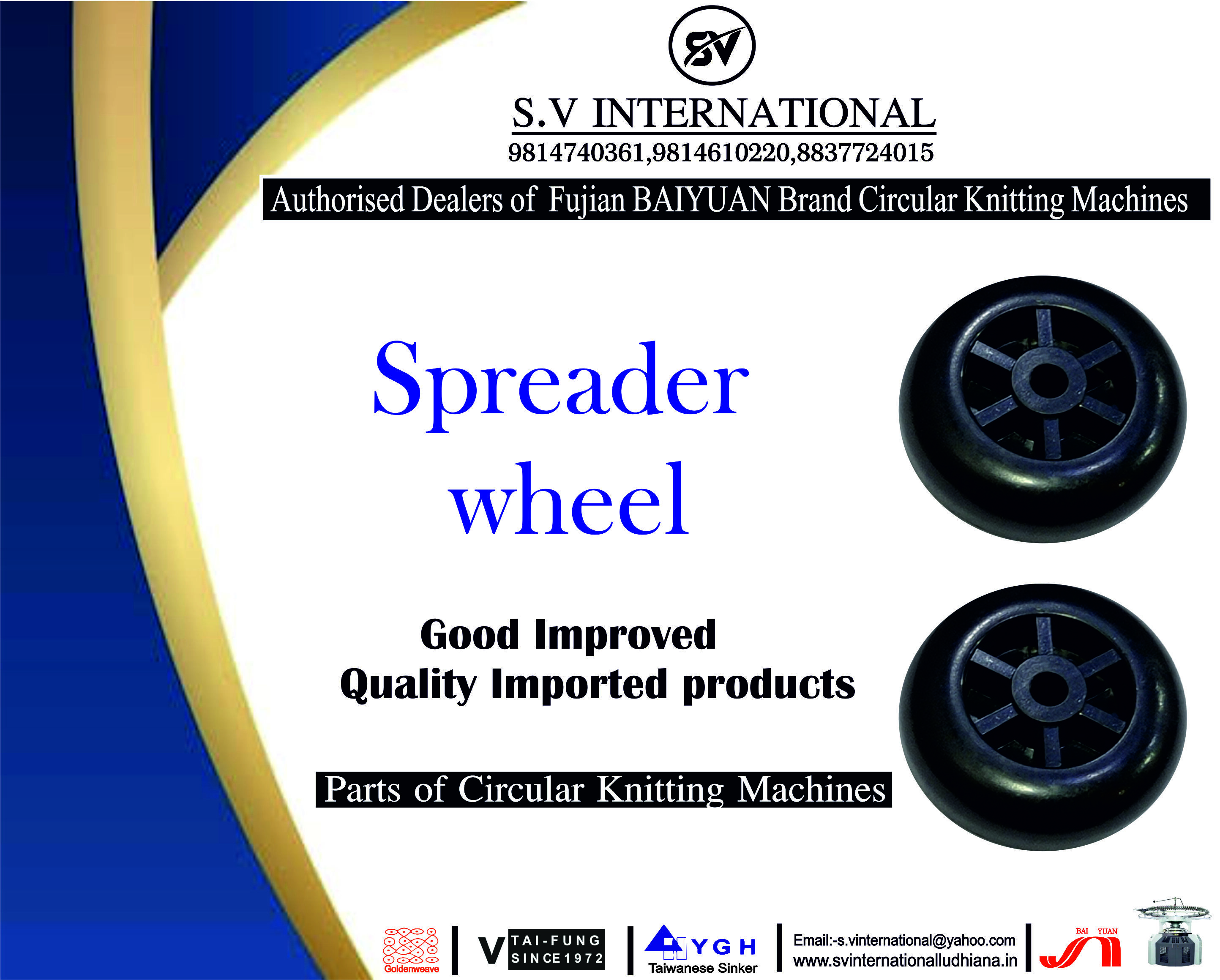 Spreader Wheel 24mm