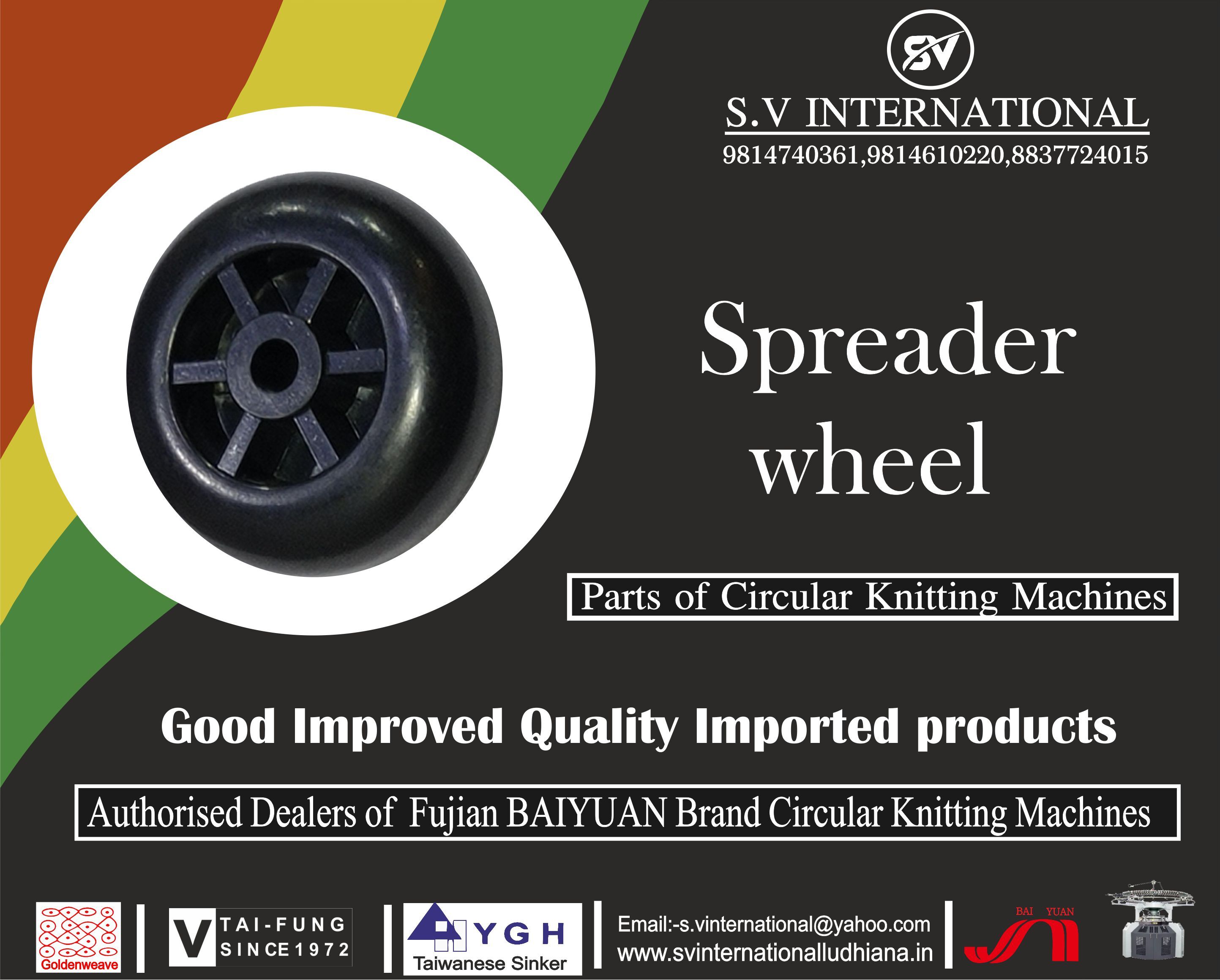 Spreader Wheel 24mm